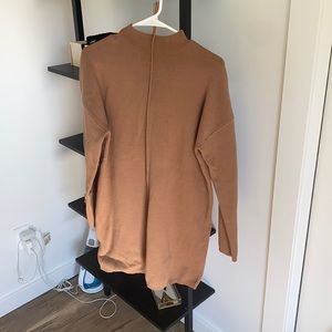 Mocha sweater dress